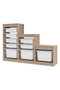 Hanah Home Armario Multiusos Blanco Sonomo